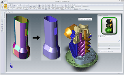 cad geometry repair with transmagic magicheal