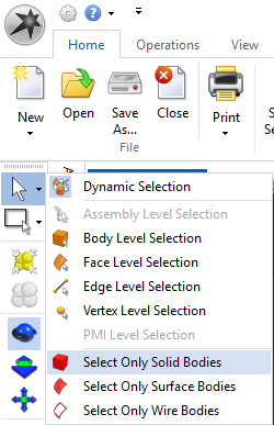 Selection Tool Flyouts