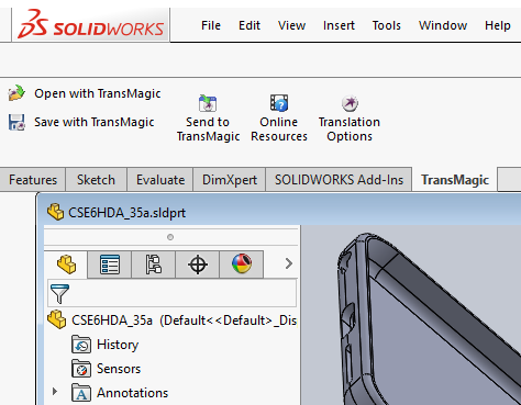 more formats for Solidworks users