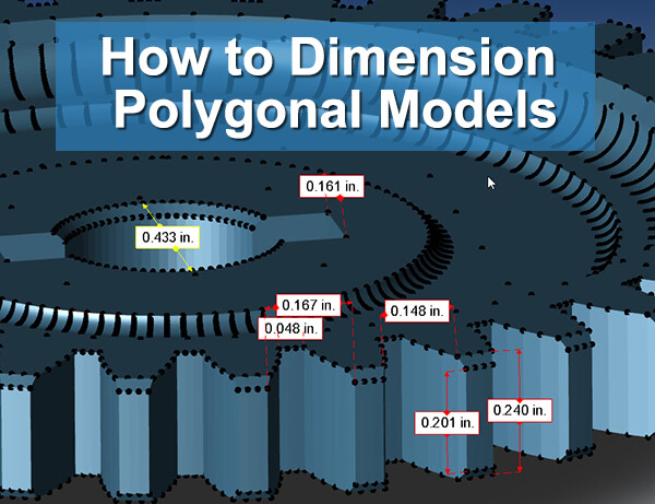 How to Dimension Polygonal Models