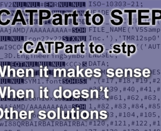 CATPart to STEP