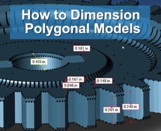 How to Dimension Polygonal Models