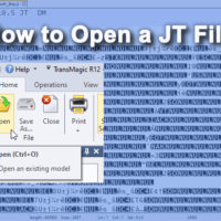 How to Open a JT File