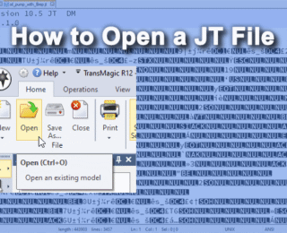 How to Open a JT File