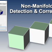 Detecting and Correcting Non-Manifold Geometry