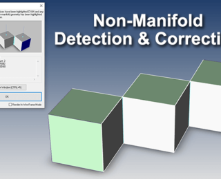 Detecting and Correcting Non-Manifold Geometry