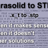 Parasolid to STEP