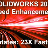 SOLIDWORKS 2019 Speed Enhancements